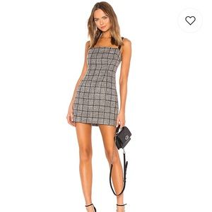 Revolve NBD plaid dress
